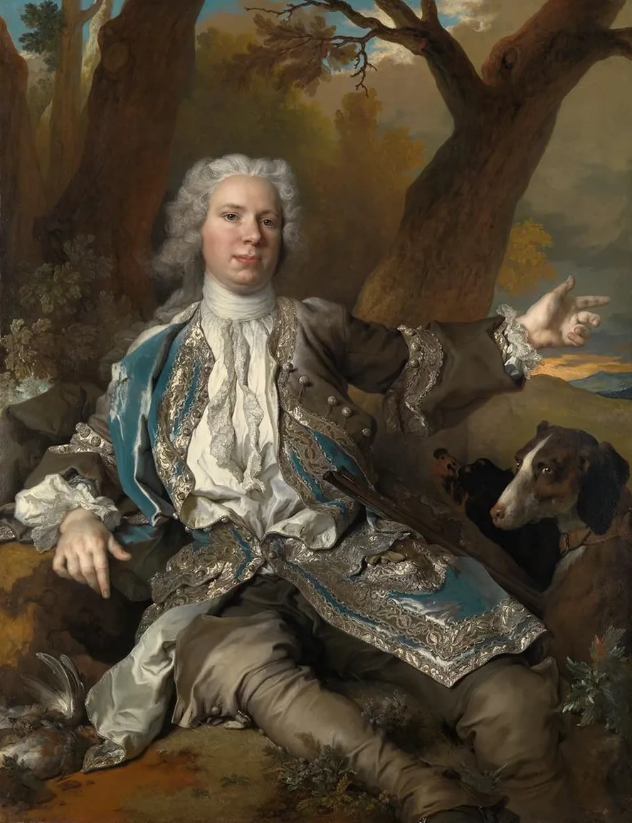 Portrait of a Gentleman in Hunting Costume
