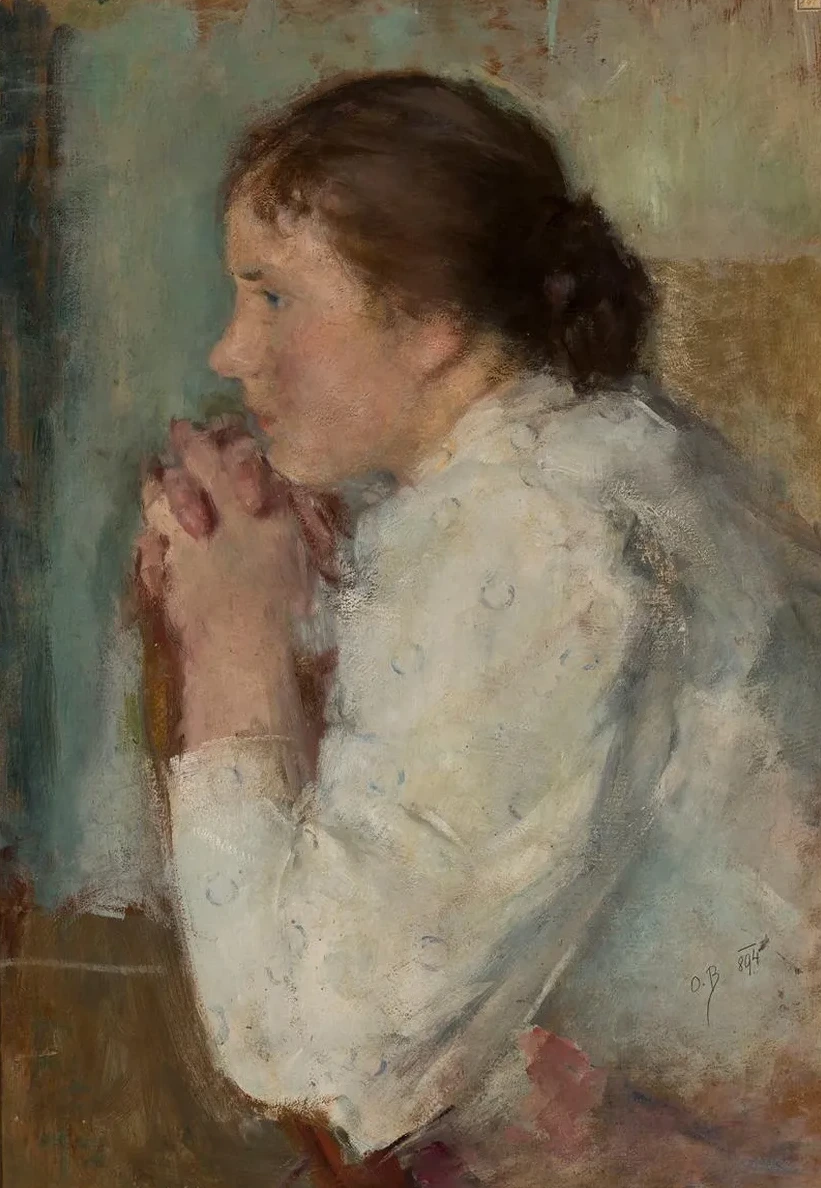 Portrait of a Lady in Profile