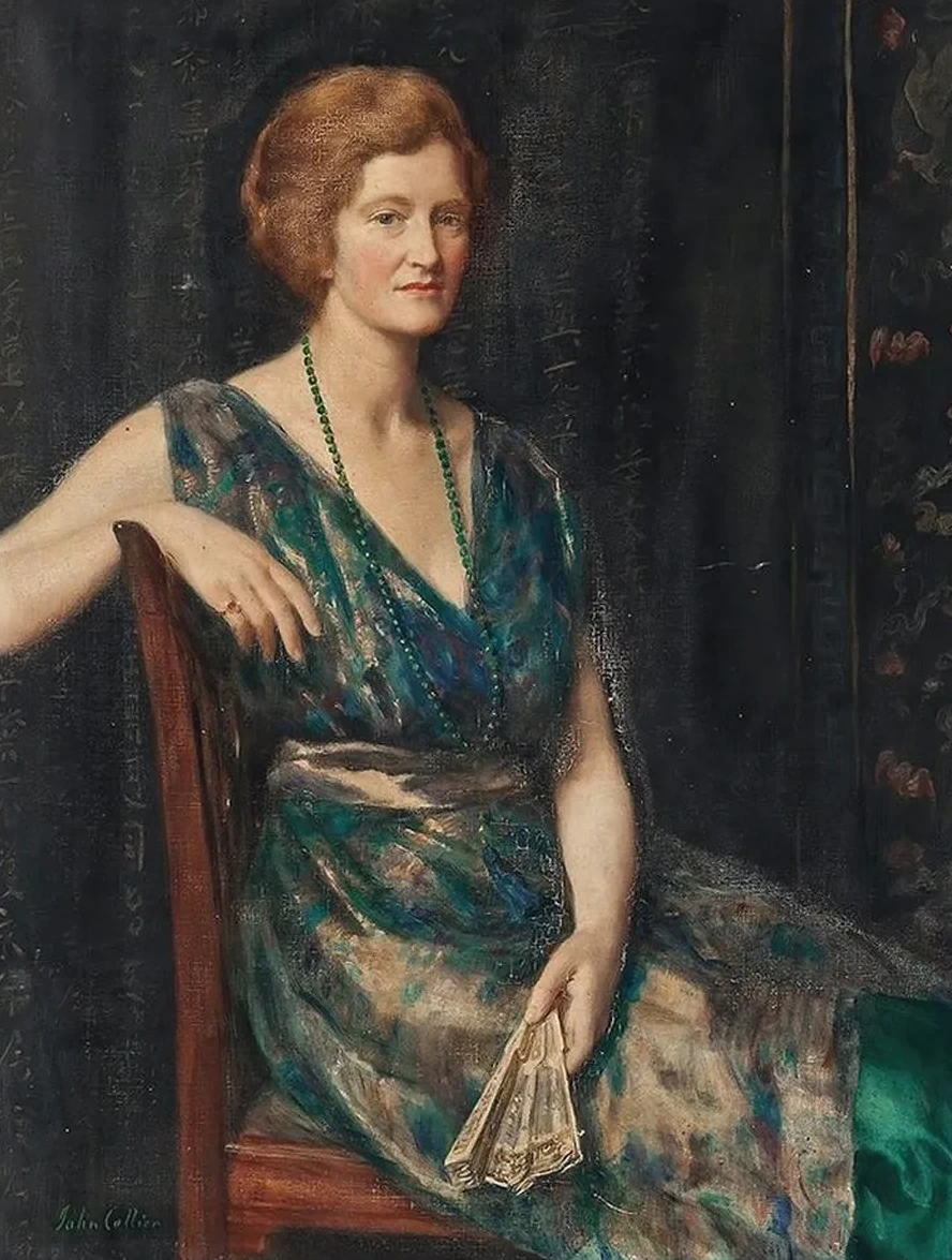 Portrait of a Lady, Thought to Be Mrs Geoffrey Pynam of Guildford