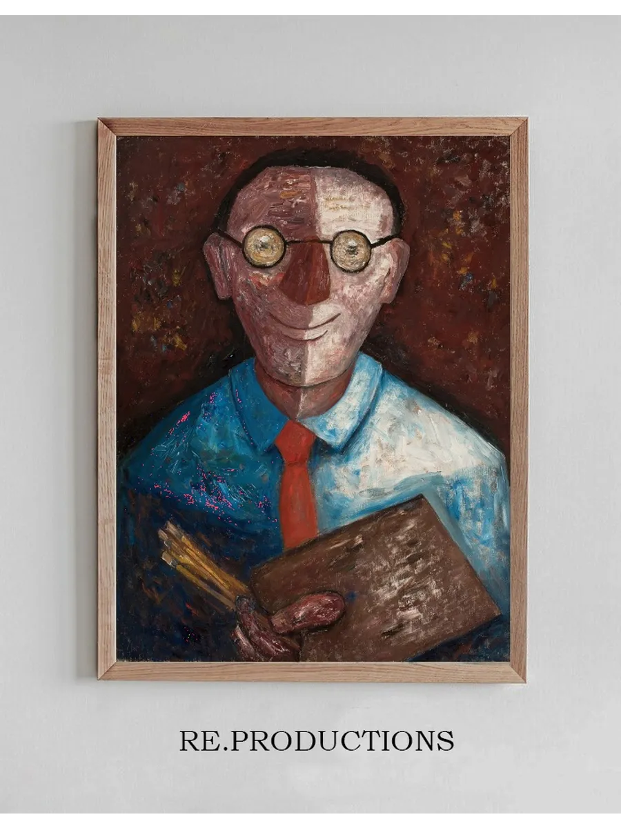 Portrait of a Man with a Palette (jacques Gotkowski)