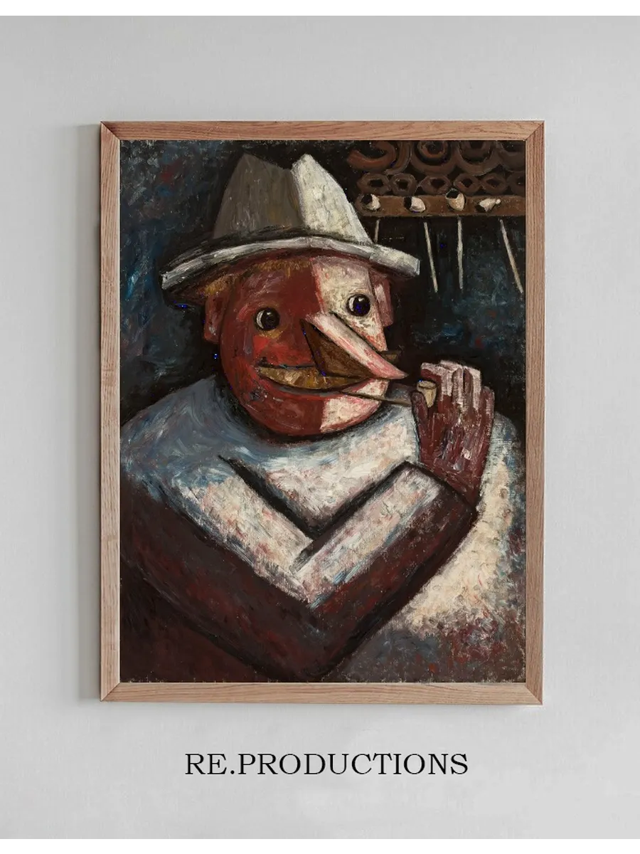 Portrait of a Man with Pipes