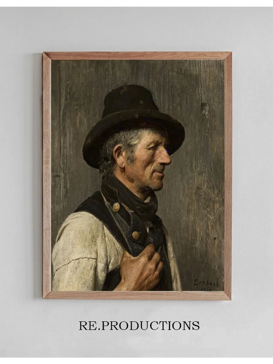 Portrait of a Peasant in a Hat