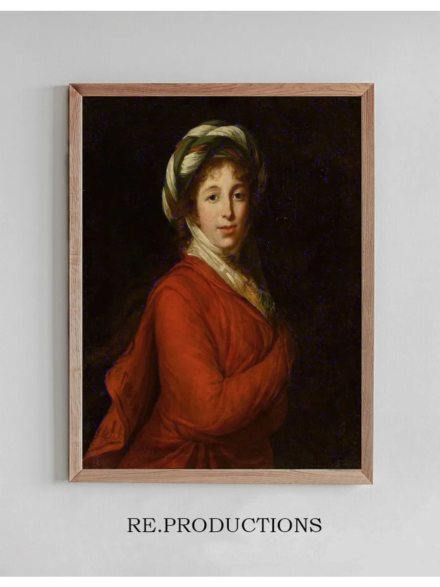 Portrait of a Woman in a Turban