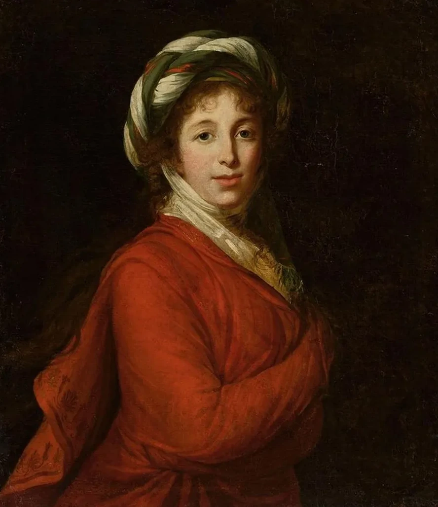 Portrait of a Woman in a Turban
