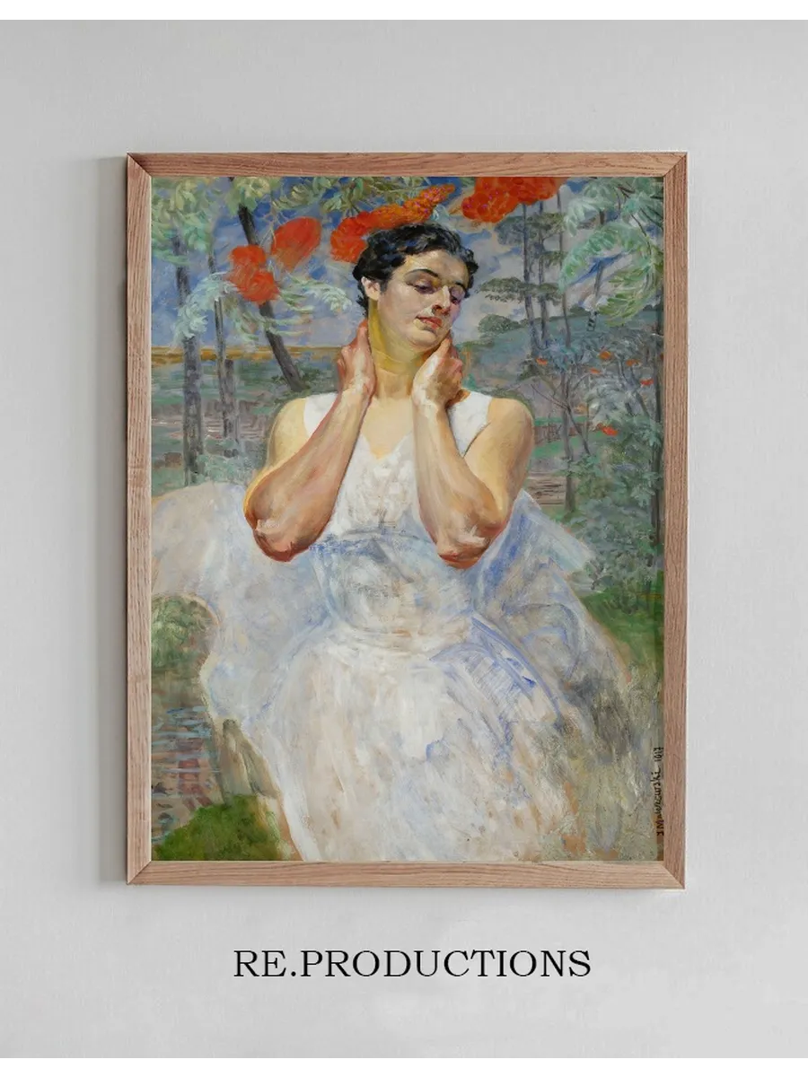 Portrait of a Woman with Rowanberry