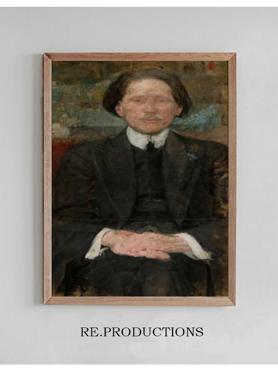 Portrait of a Young Man in Black