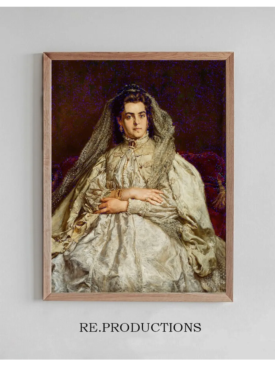 Portrait of Artist's Wife, Teodora N E Giebu Towska