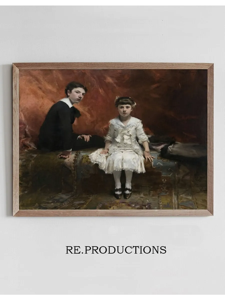 Portrait of Douard and Marie - Louise Pailleron