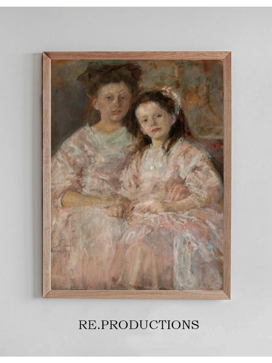 Portrait of Girls, Helena Chmielarczyk and W Adys Awa Chmielarczyk