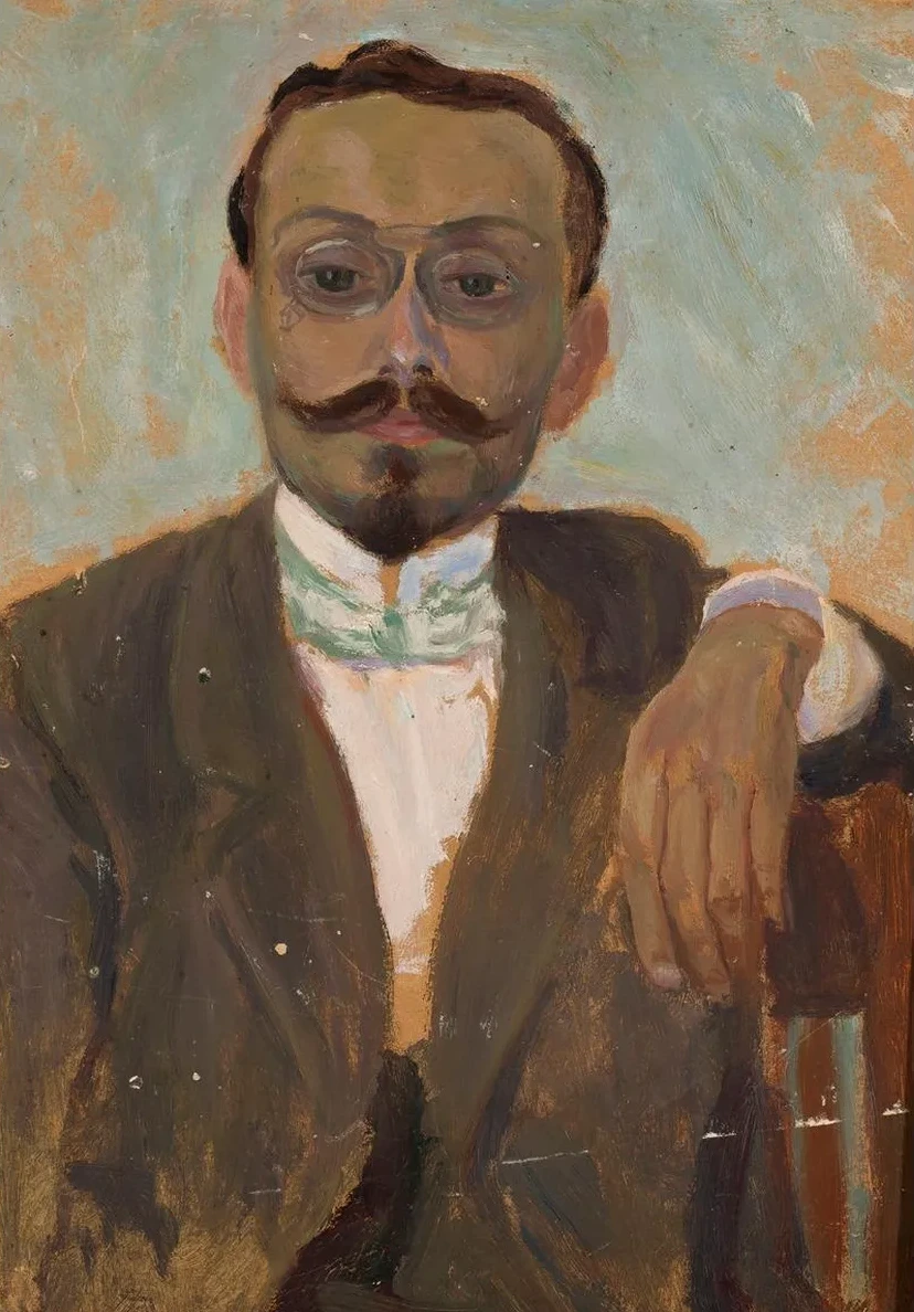 Portrait of Sculptor Boles Aw Ba Zukiewicz