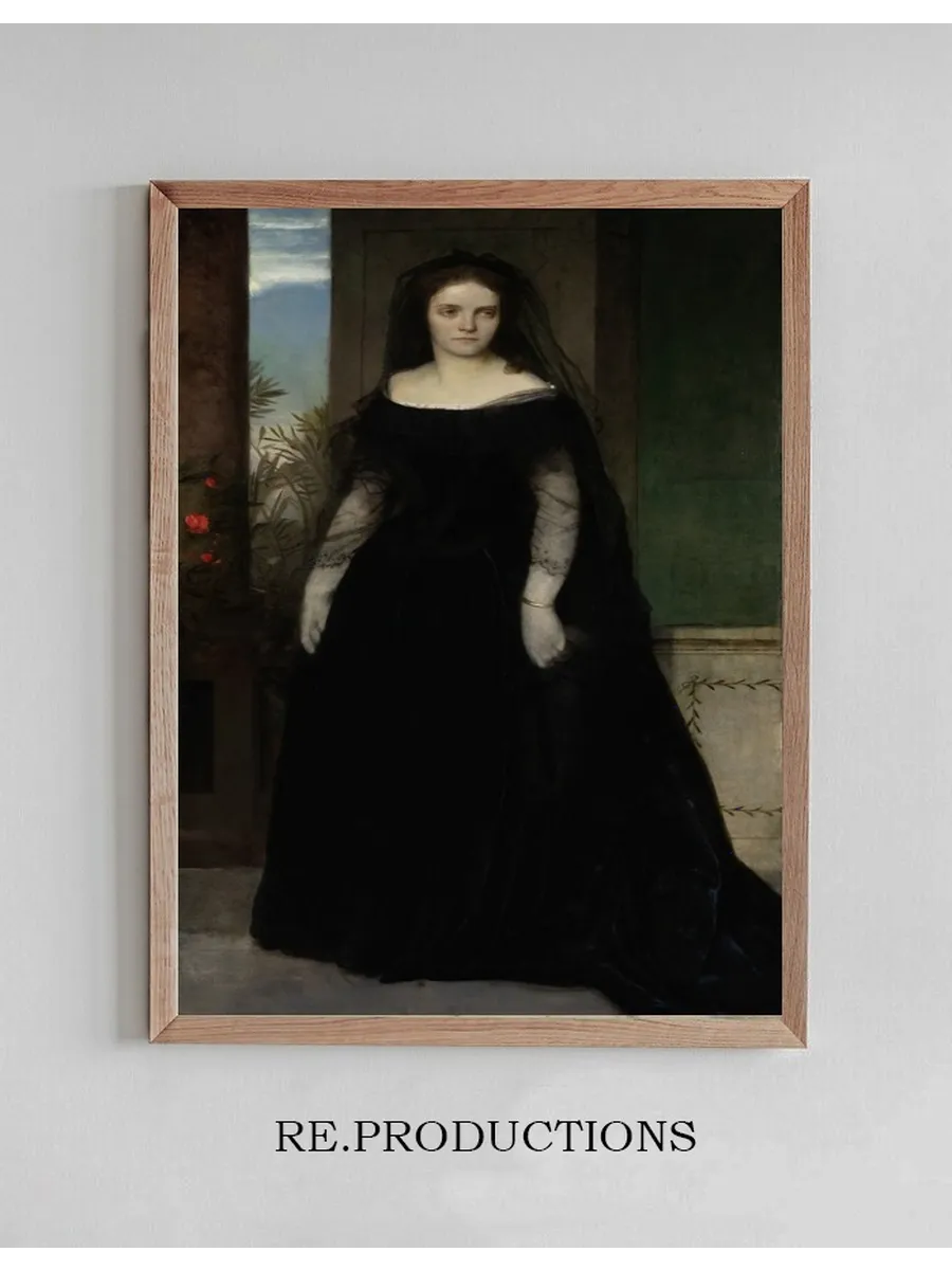 Portrait of the Actress Fanny Janauschek