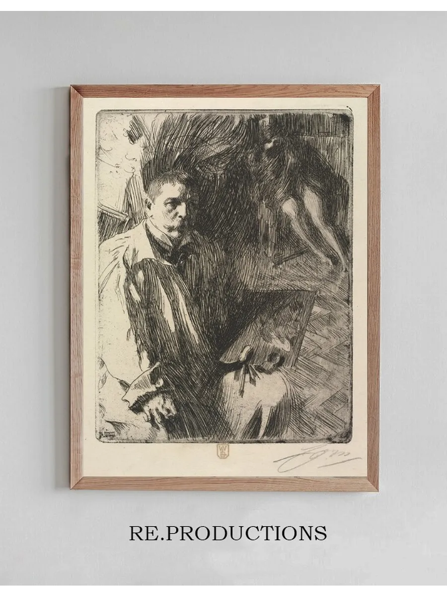 Portrait of the Artist and His Model