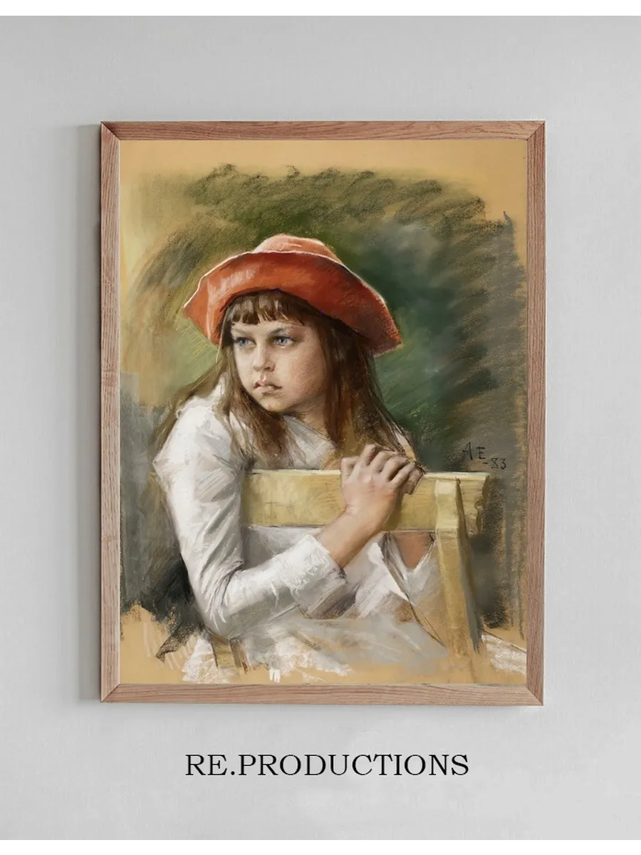 Portrait of the Artist's Sister Berta Edelfelt