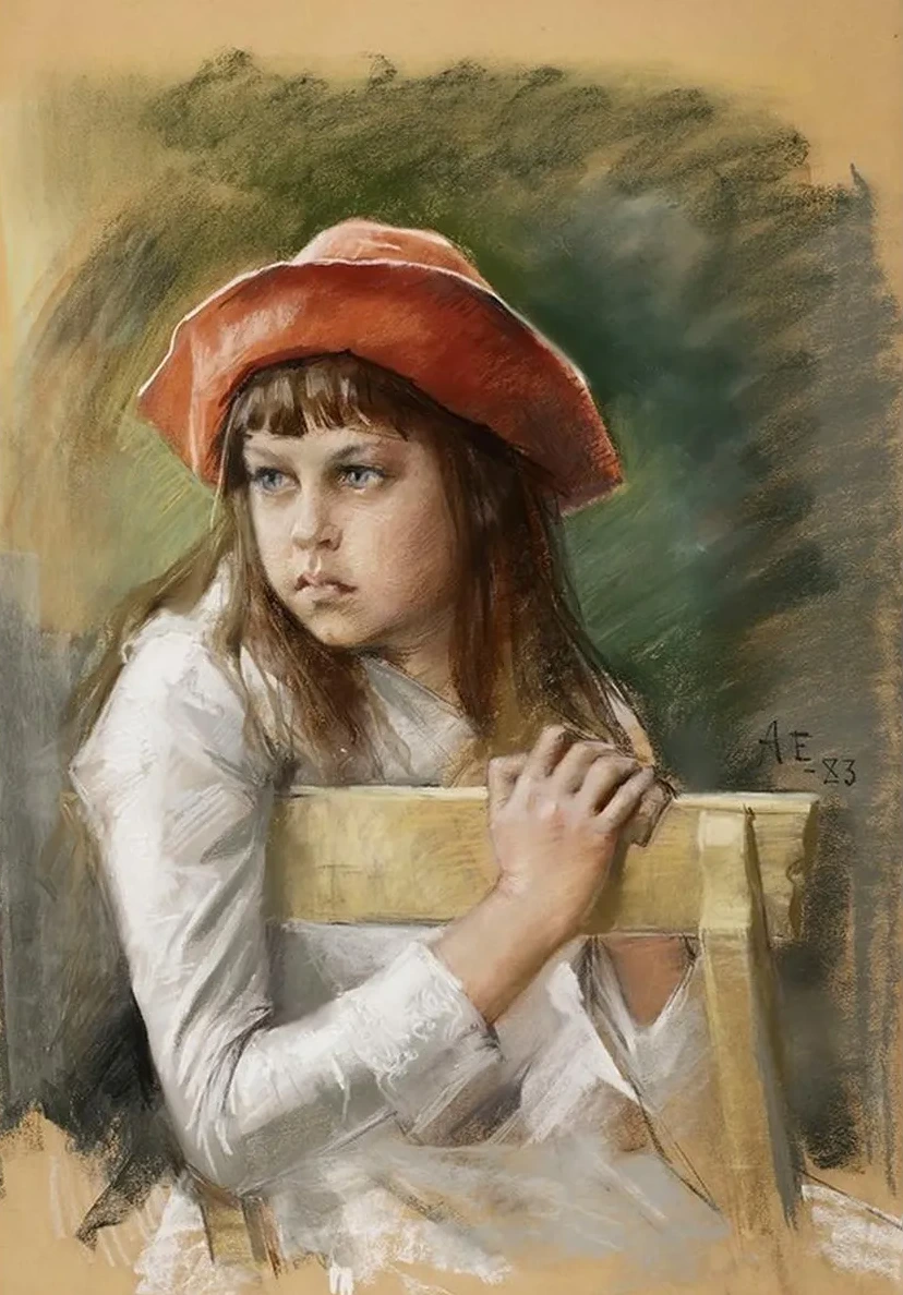 Portrait of the Artist's Sister Berta Edelfelt