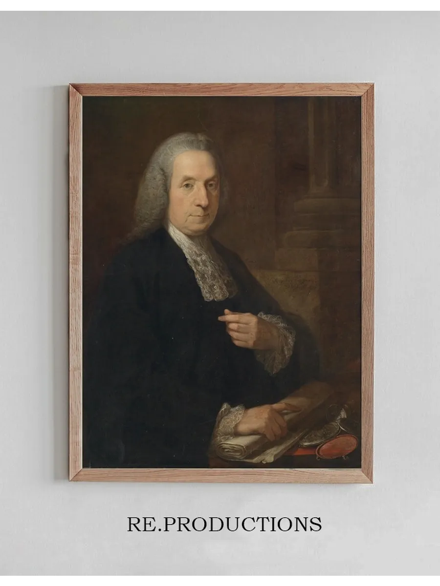 Portrait of the Irish Lawyer and Politician Philip Tisdall