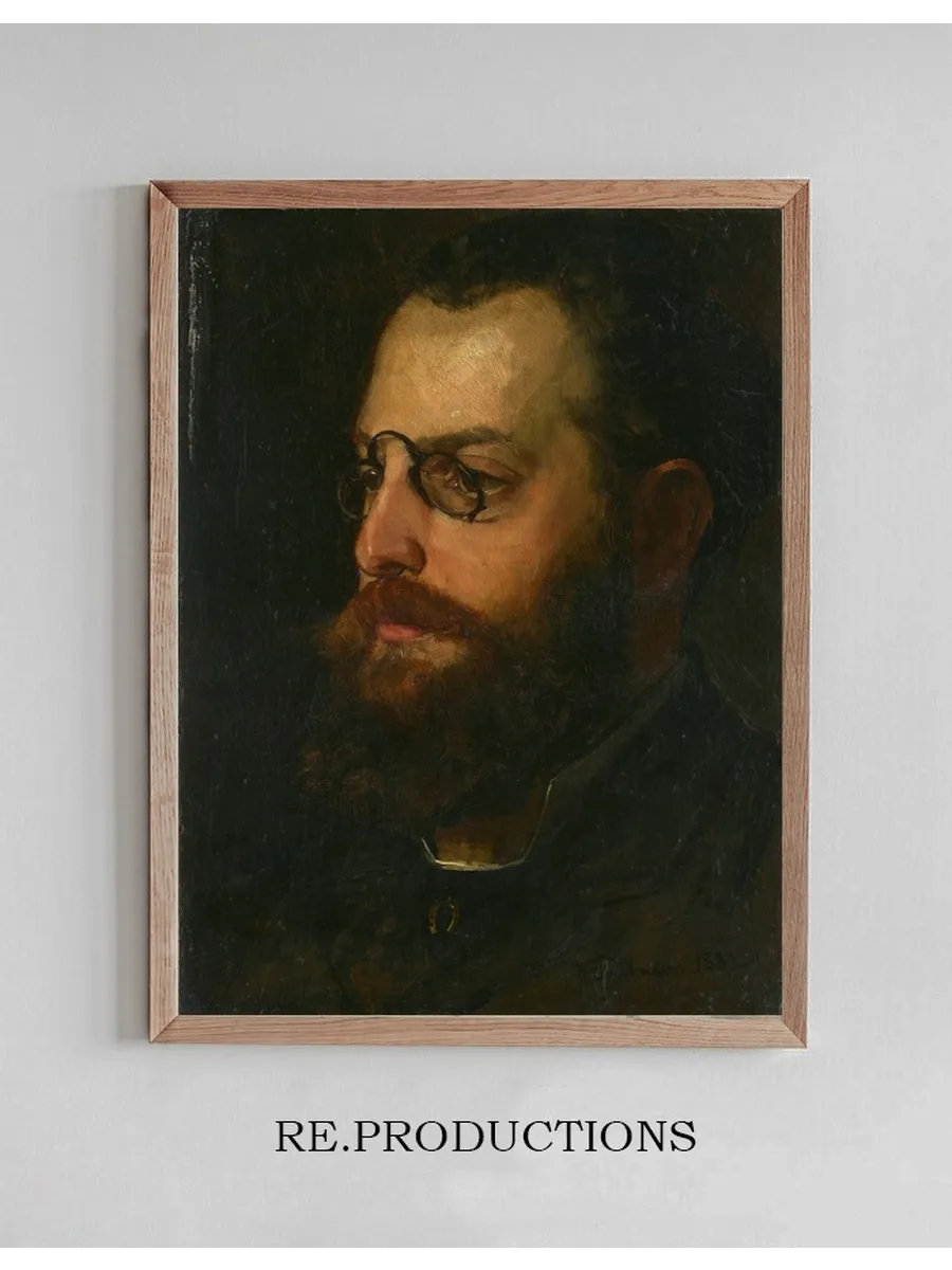 Portrait of the Poet Felix Philippi