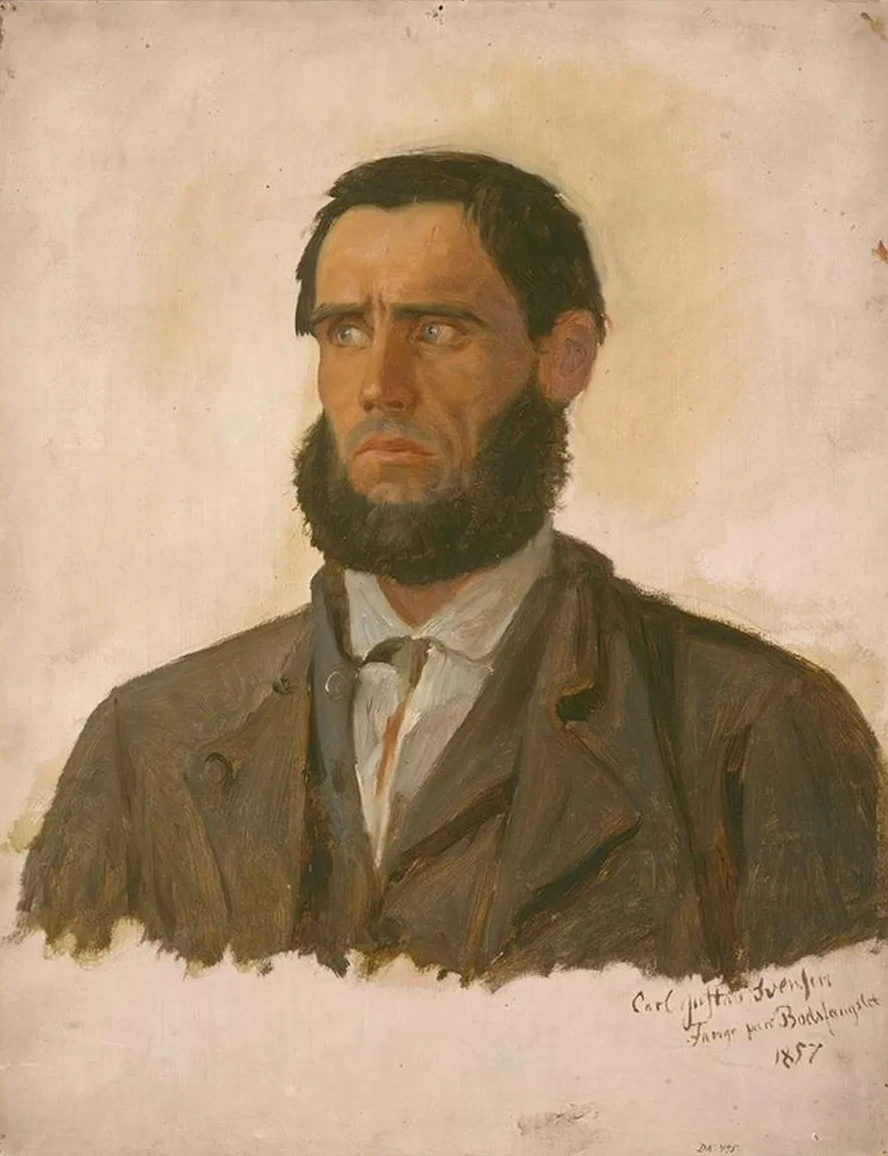 Portrait of the Prisoner Carl Gustav Svendsen