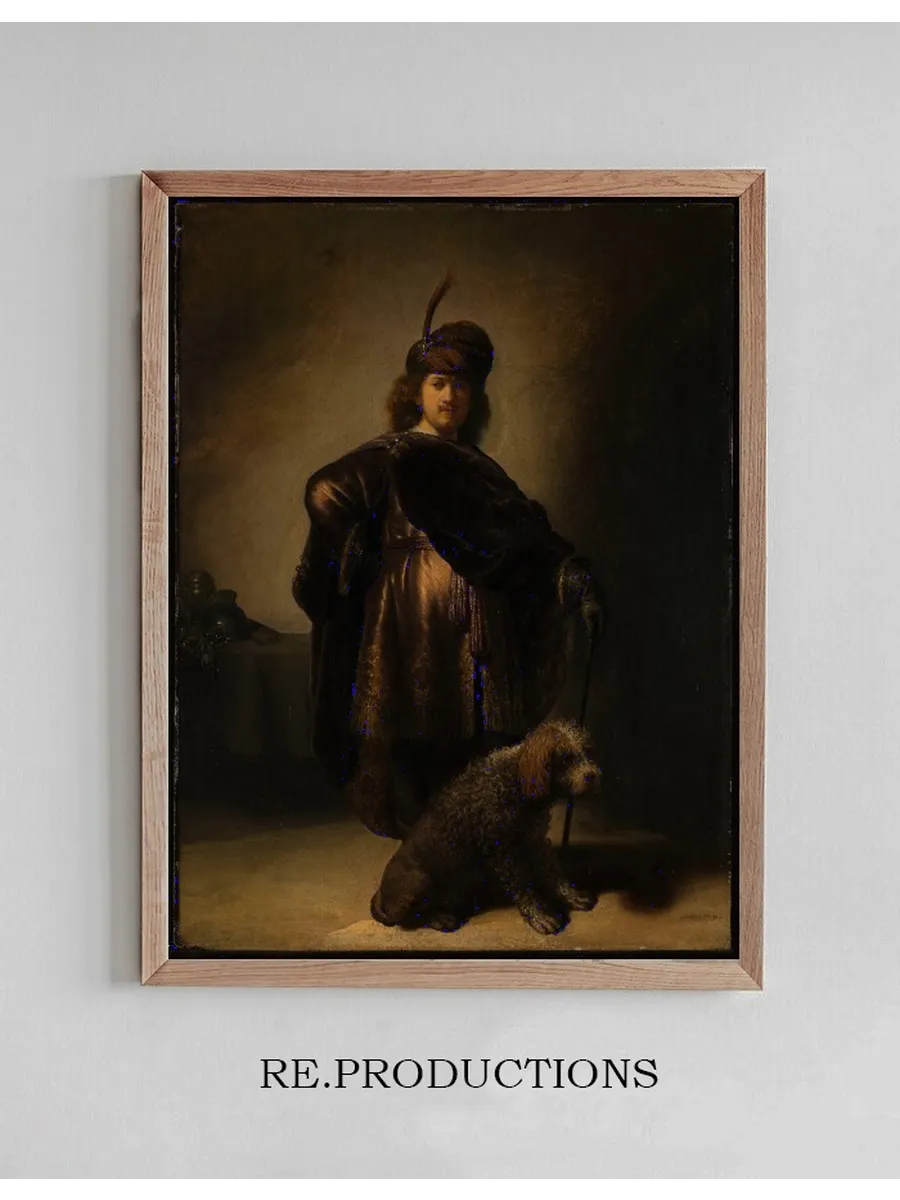 Portrait of the Artist in Oriental Costume