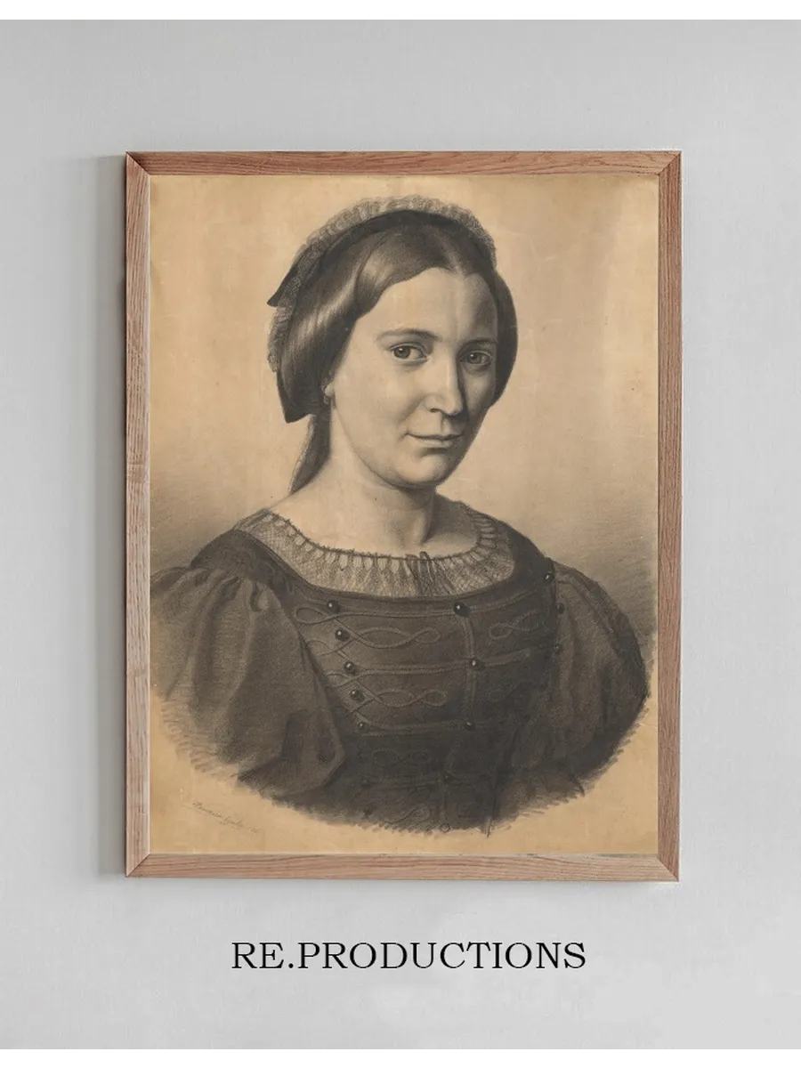 Portrait of the Artist's Mother (gizela Lanszgallnerov)