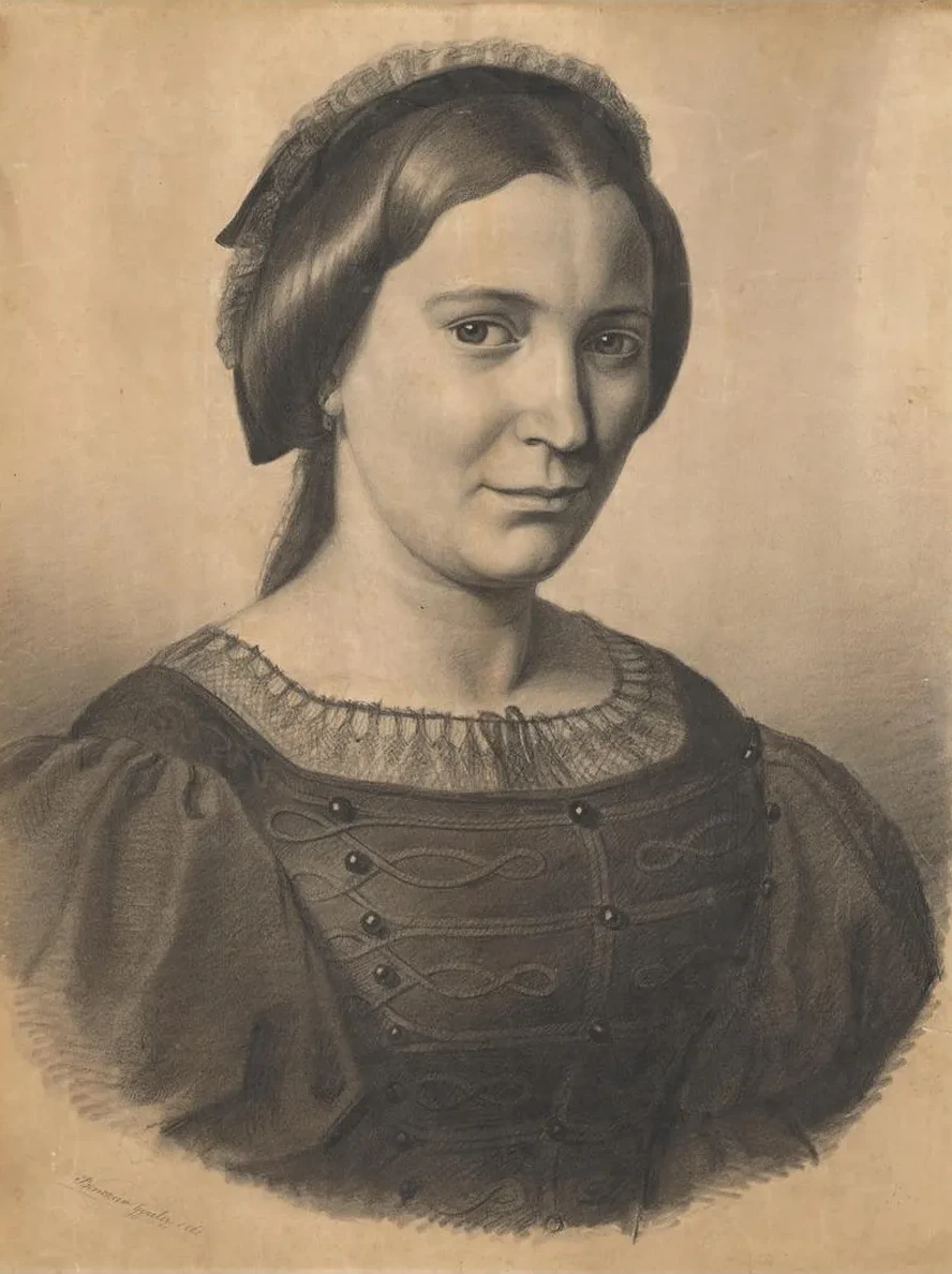 Portrait of the Artist's Mother (gizela Lanszgallnerov)