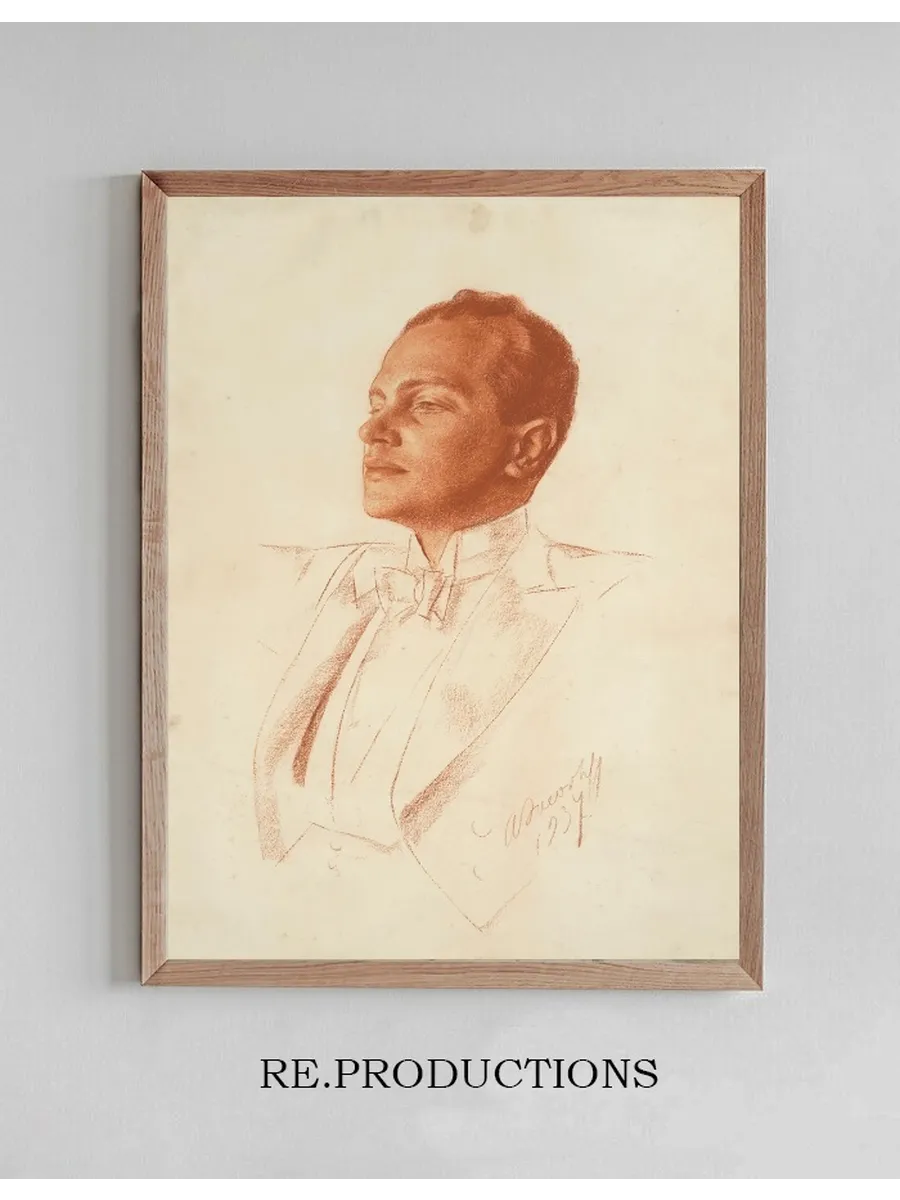 Portrait of the Conductor Antal Dor Ti (1906 - 1988)