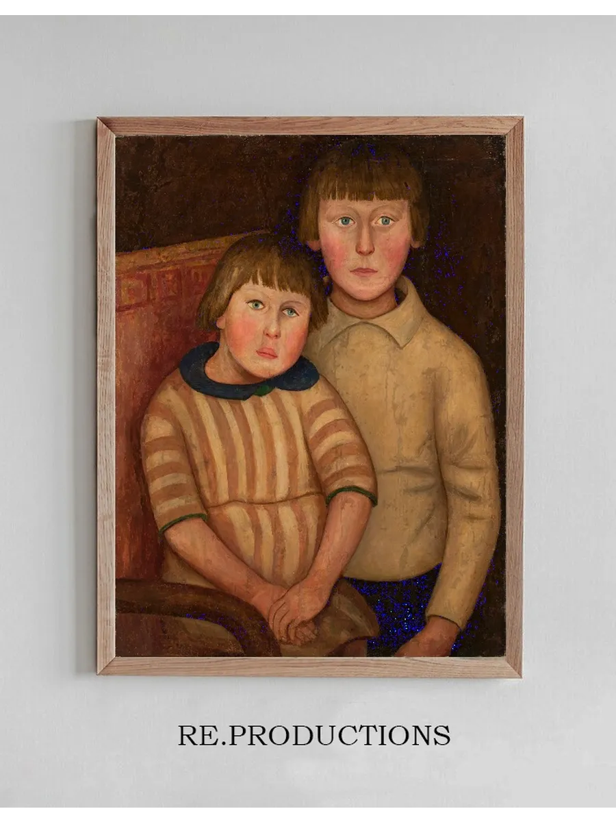 Portrait of Two Children