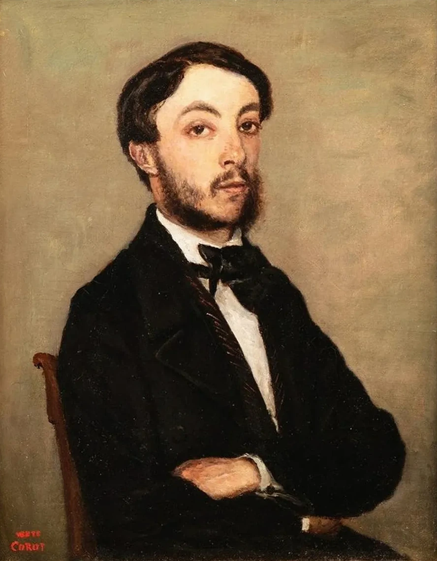 Portrait Ofhenri Sennegon, Nephew of Corot (1828 - 1886)