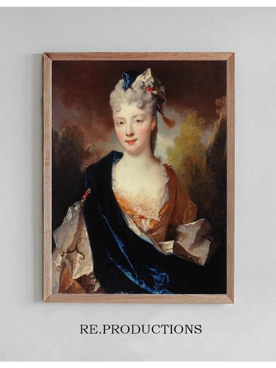 Portrait Pr Sum de Madame la Duchesse de Beaufort