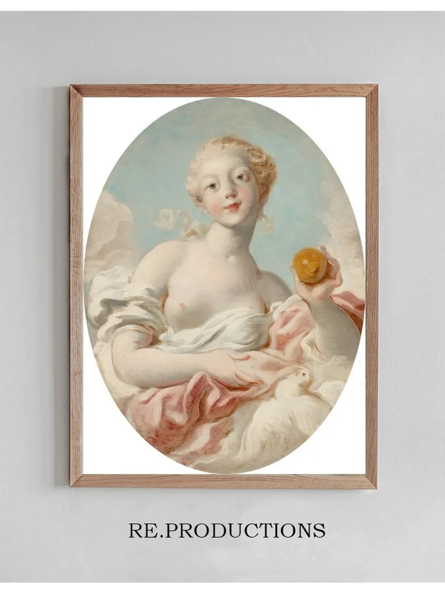 Portrait Said to Be Mademoiselle Marie - Catherine Colombe as Venus