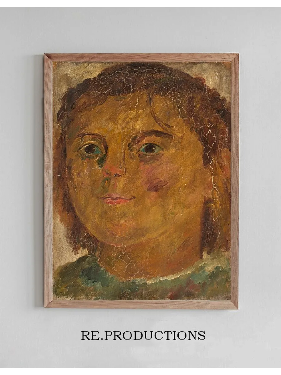 Portrait Study of a Little Girl