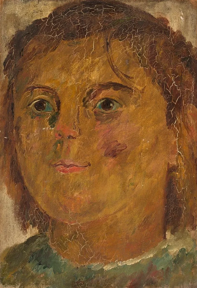 Portrait Study of a Little Girl