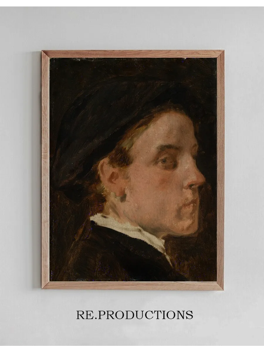 Portrait Study of the Painter Wilhelm Tr Bner
