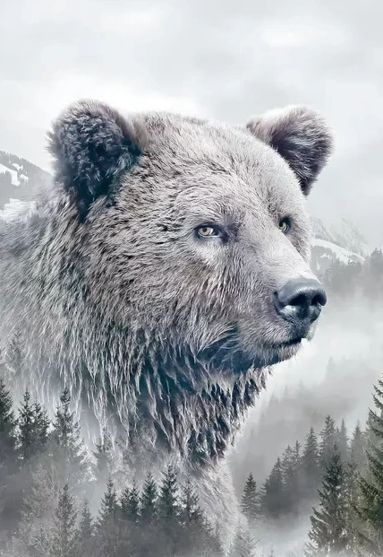 Portraits Brown Bear