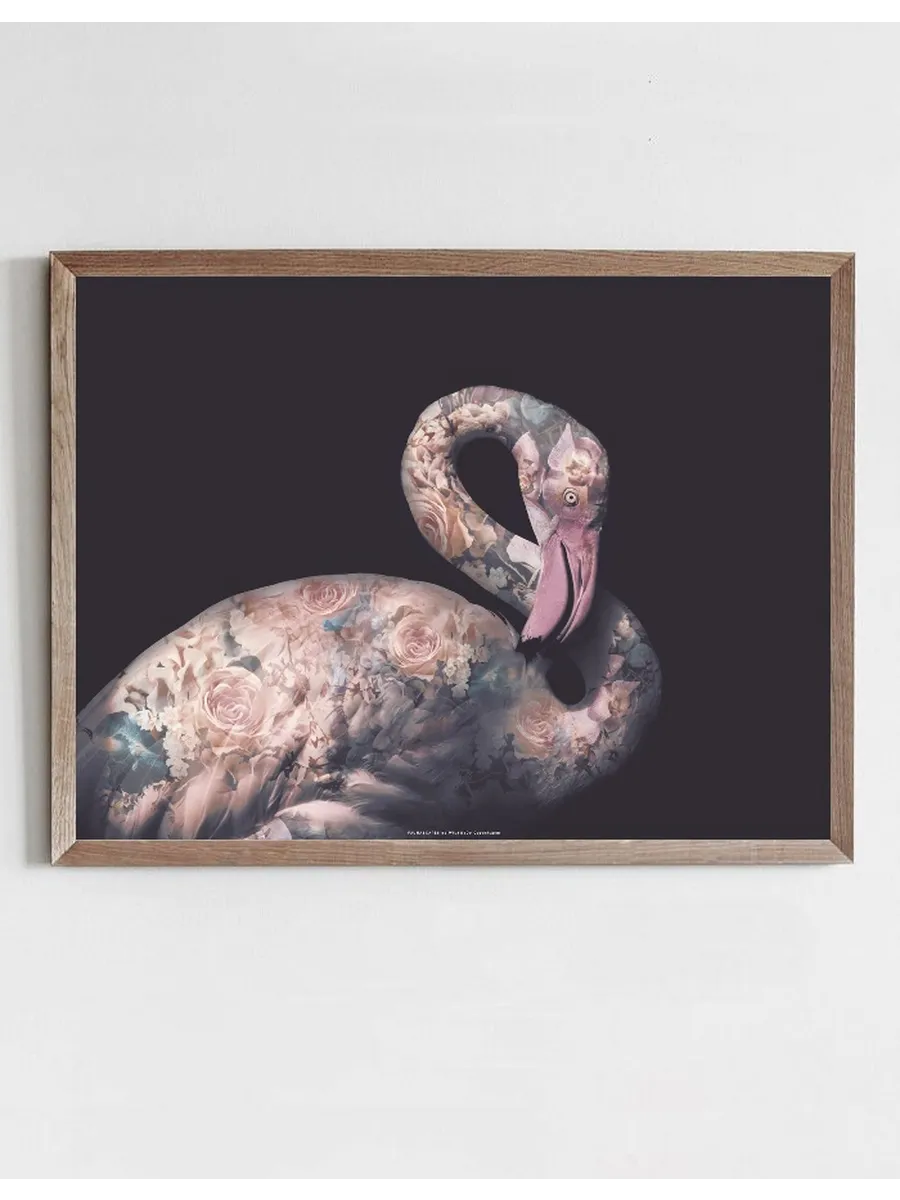 Portraits Pink Flamingo