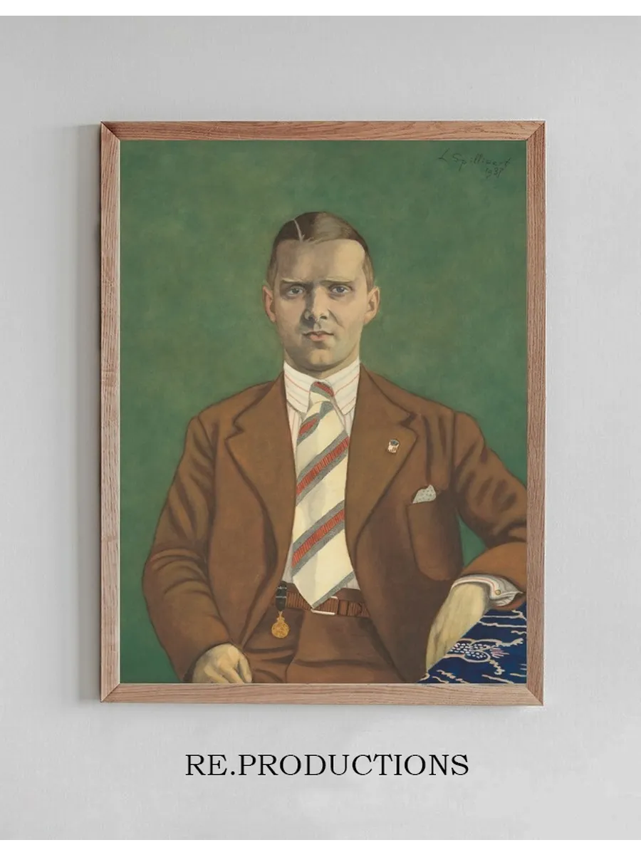 Portret van Adolphe Van Glabbeke