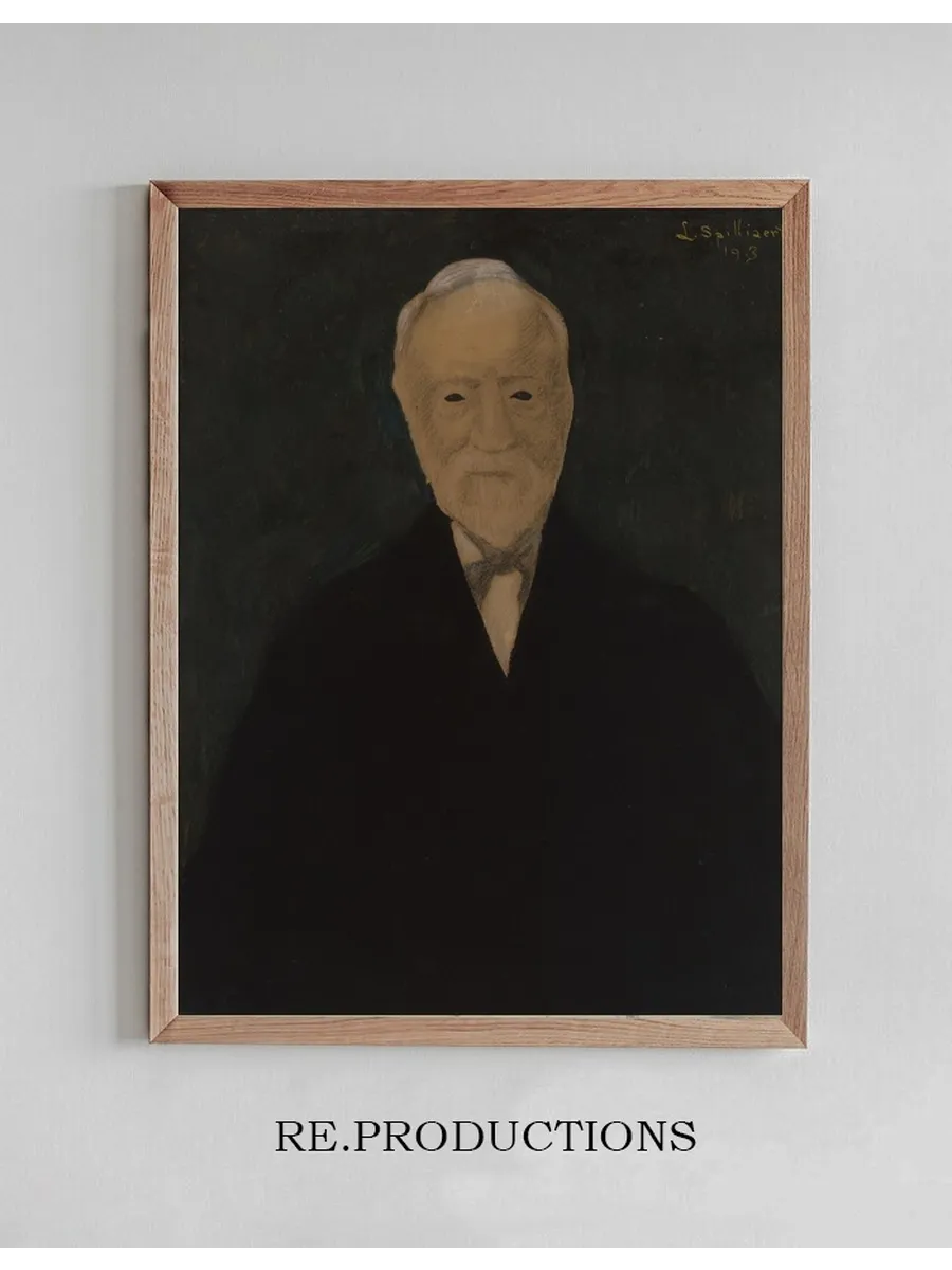 Portret van Andrew Carnegie