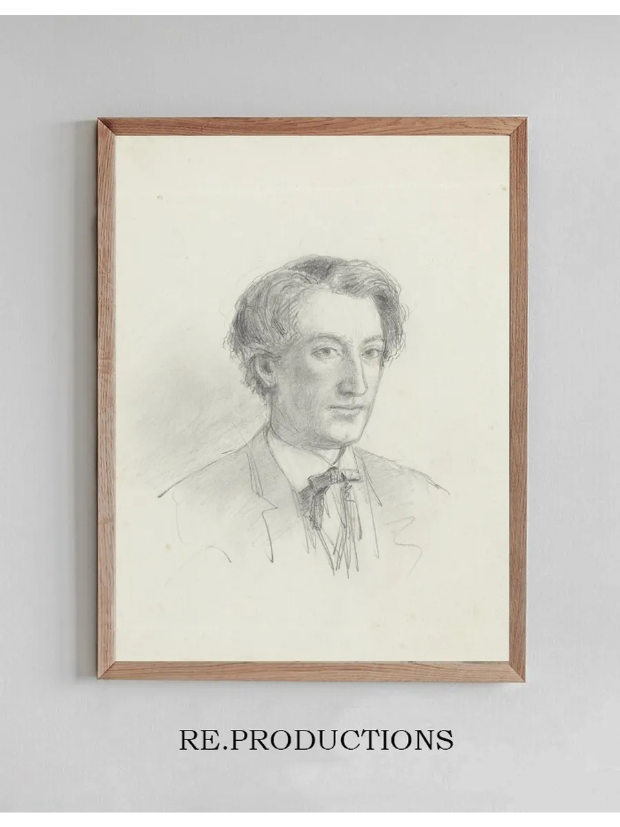 Portret van Carel Vosmaer