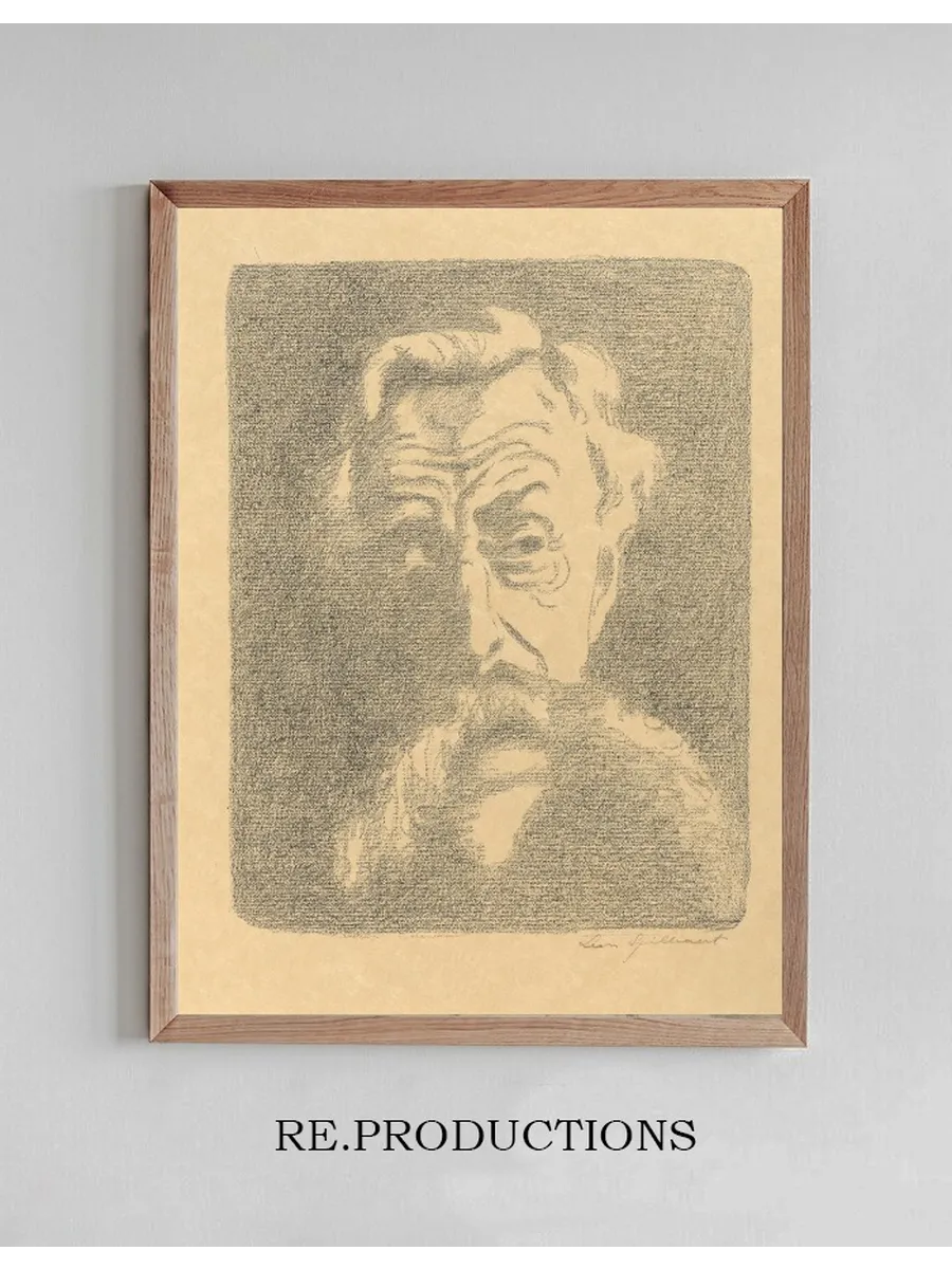 Portret van Emile Verhaeren