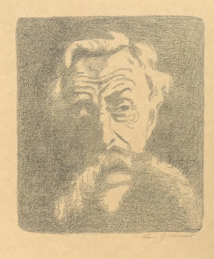Portret van Emile Verhaeren