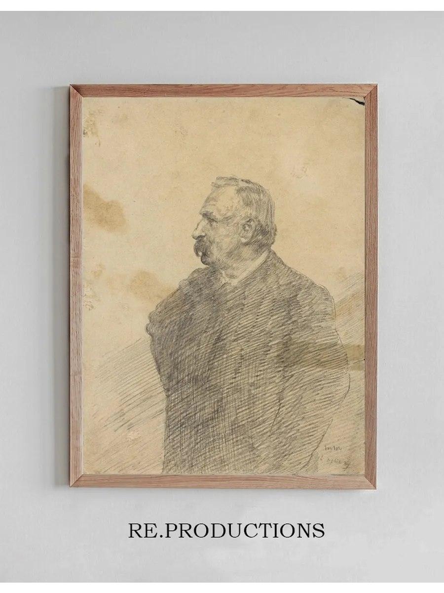 Portret van Ernest Rousseau