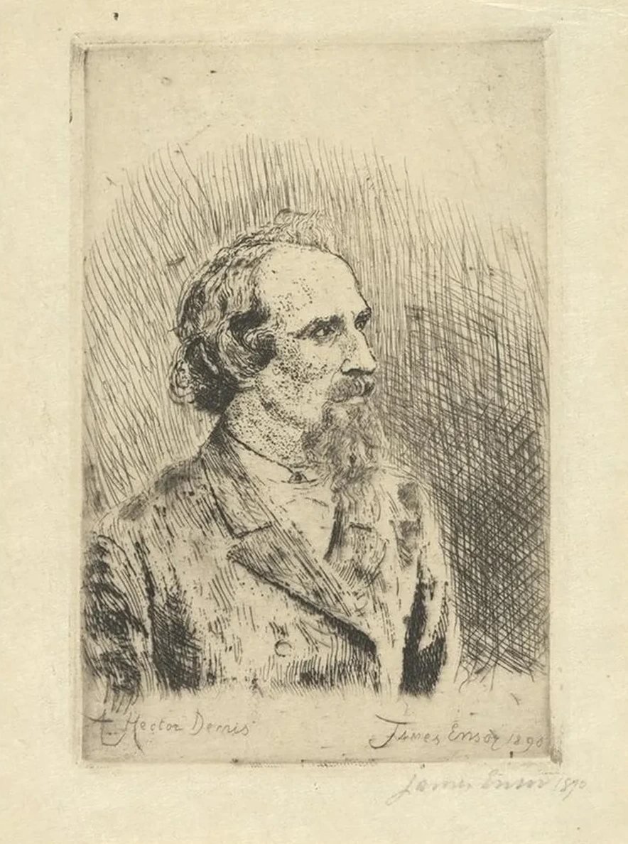 Portret van Hector Denis