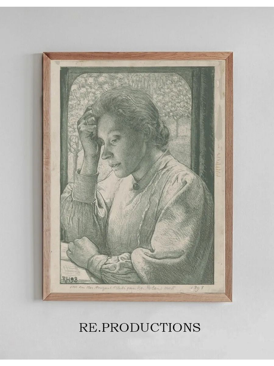 Portret van Henri Tte Roland Holst - van Der Schalk