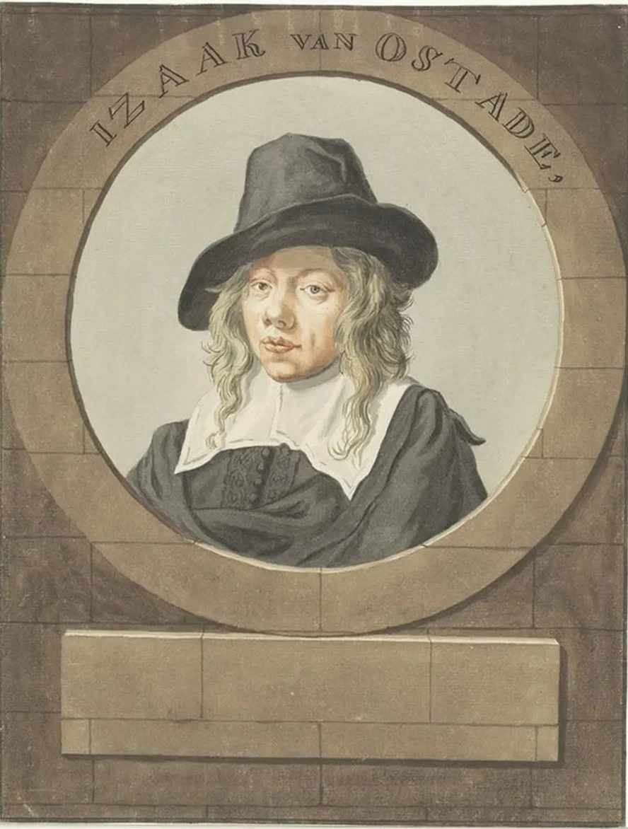 Portret van Isaak van Ostade