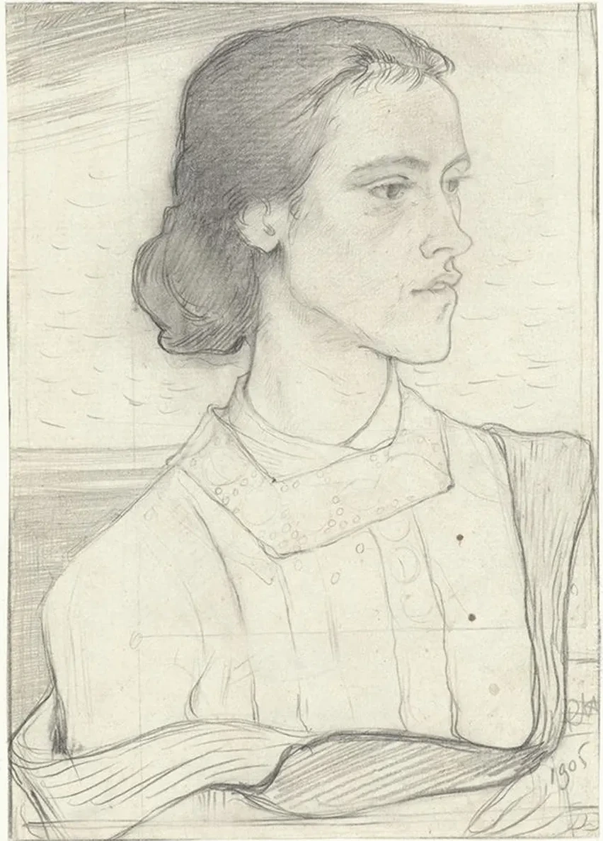 Portret van Kootje Martinet