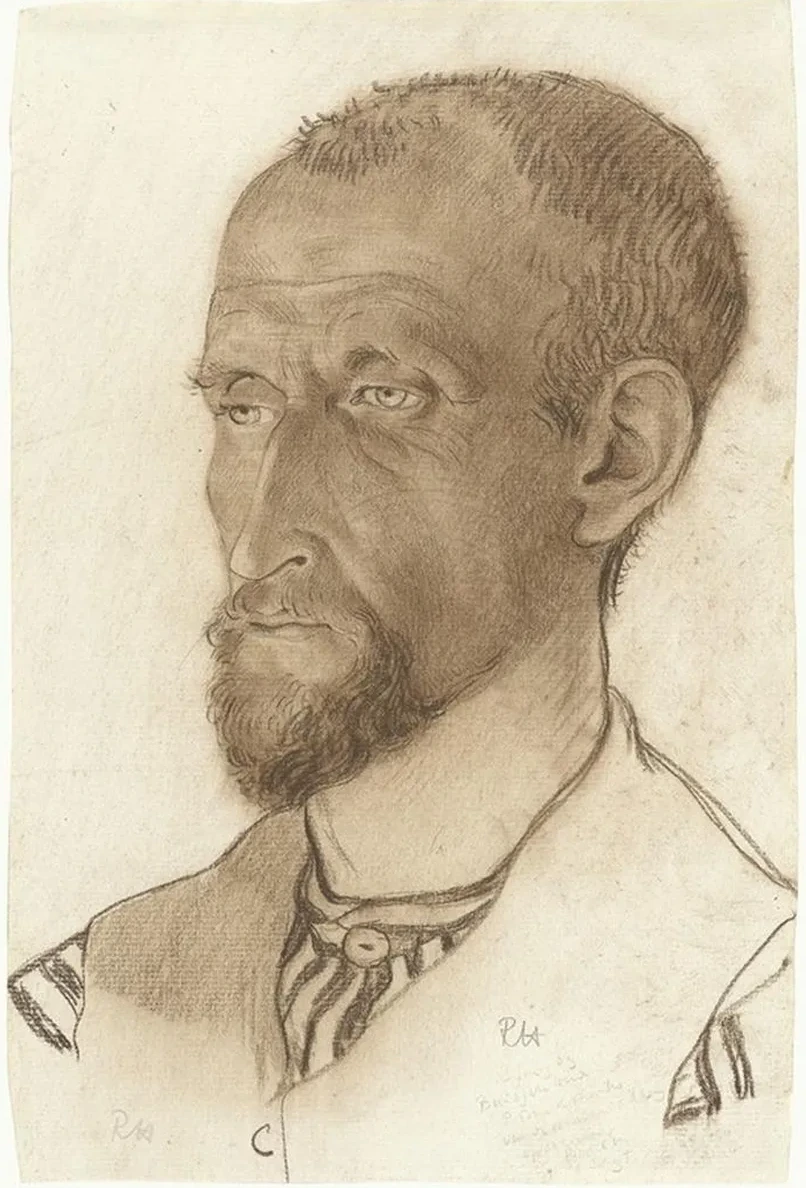 Portret van Petrus Koninks, Naar Links