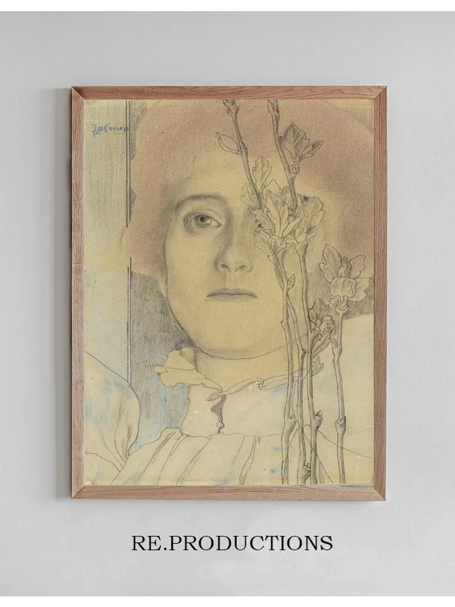 Portret van Een Onbekende Vrouw