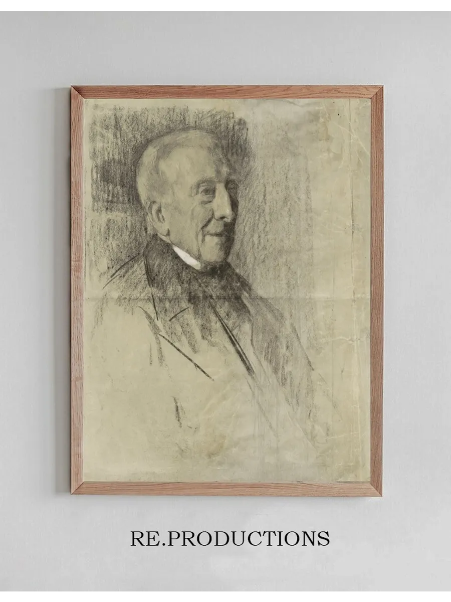 Portret van Een Oude Heer, Naar Rechts