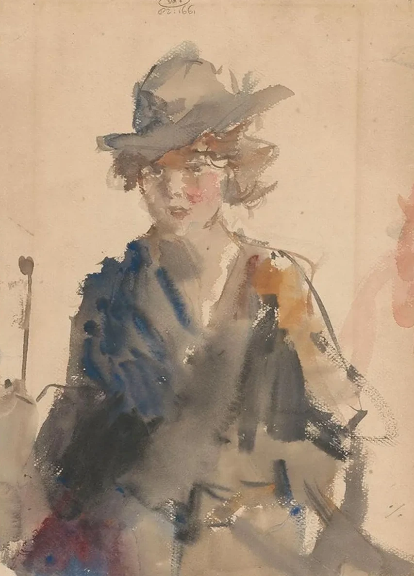 Portret van Een Vrouw