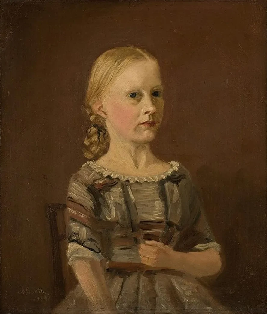 Portrett Av Kunstnerens Kusine Fru Caterine Kamstrup (12 R)
