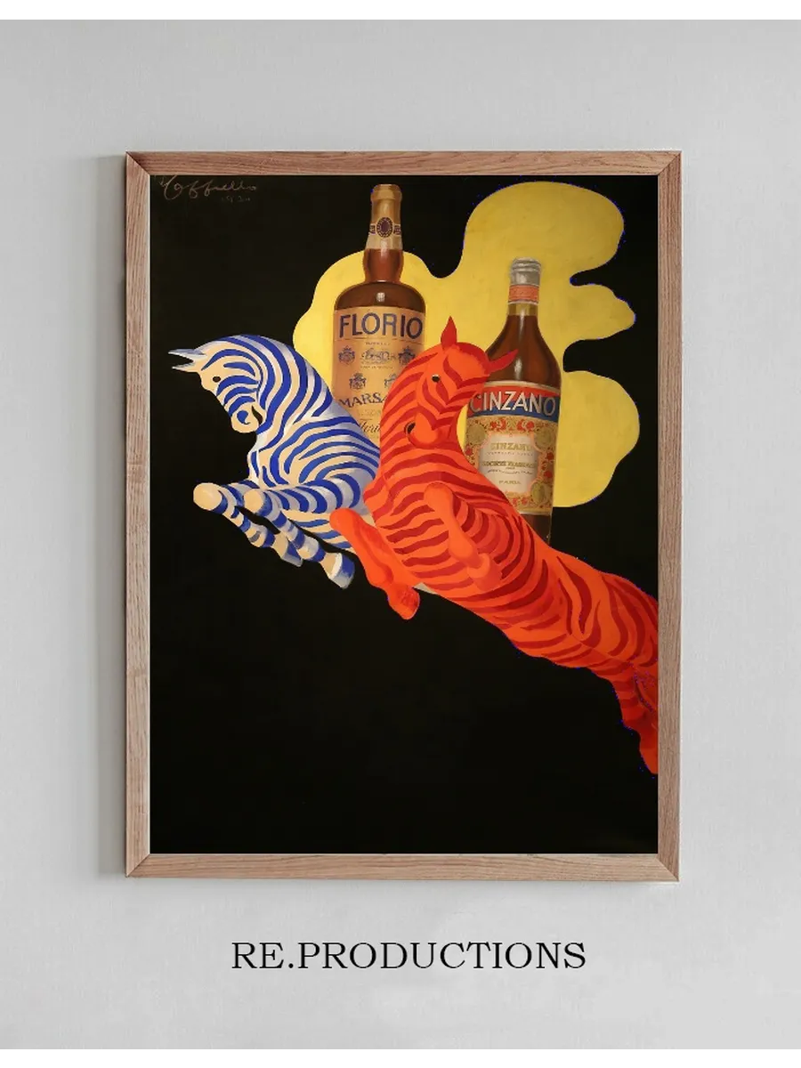 Poster Per Florio Cinzano